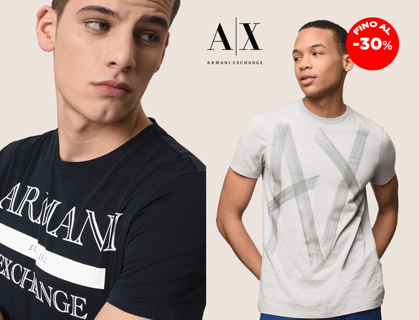 armani exchange saldi